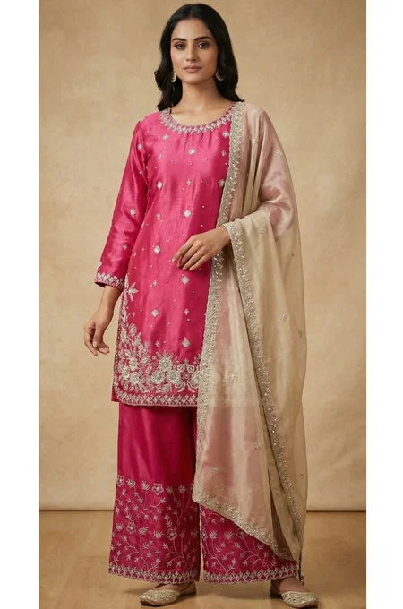 10035 A To F By Zorista Zimmi Choo Pakistani Plazzo Suits Wholesalers In Surat